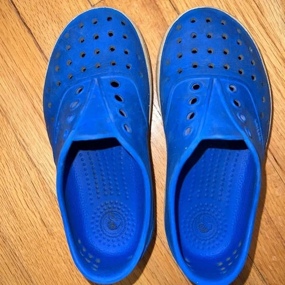 Native Kids Waterproof Rubber Water Shoes Slip-Ons Size Child 12 - Picture 3 of 12